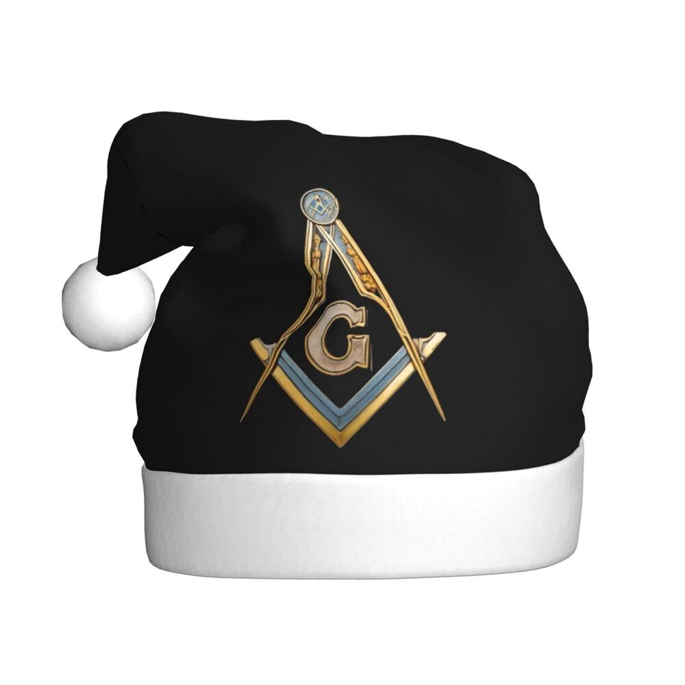 9031 Master Masonic Christmas Hat, Xmas Holiday Hat, Christmas New Year